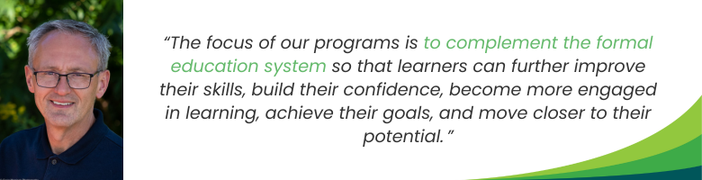 A picture of johnny, regional director of Atlantic Canada with a quote from the article